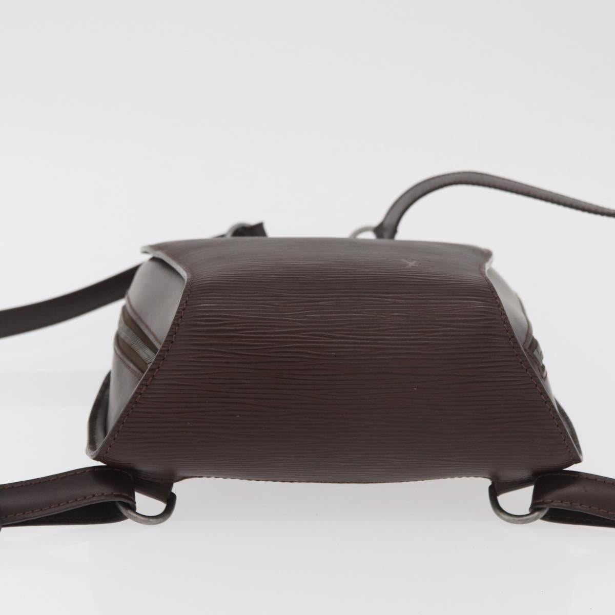 LOUIS VUITTON Epi Mabillon Backpack Mocha M5223D LV Auth 181840A