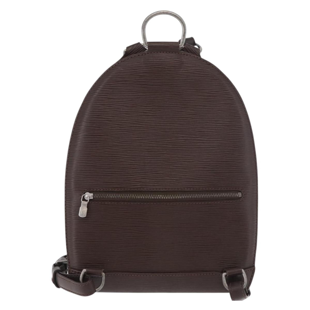 LOUIS VUITTON Epi Mabillon Backpack Mocha M5223D LV Auth 181840A