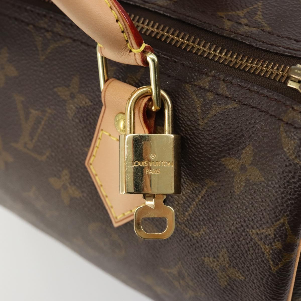 LOUIS VUITTON Monogram Speedy 25 Hand Bag M41528 LV Auth 181842SAV