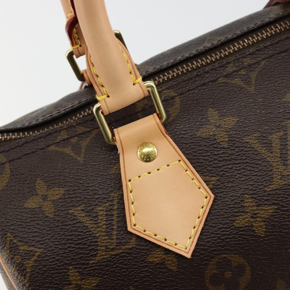 LOUIS VUITTON Monogram Speedy 25 Hand Bag M41528 LV Auth 181842SAV