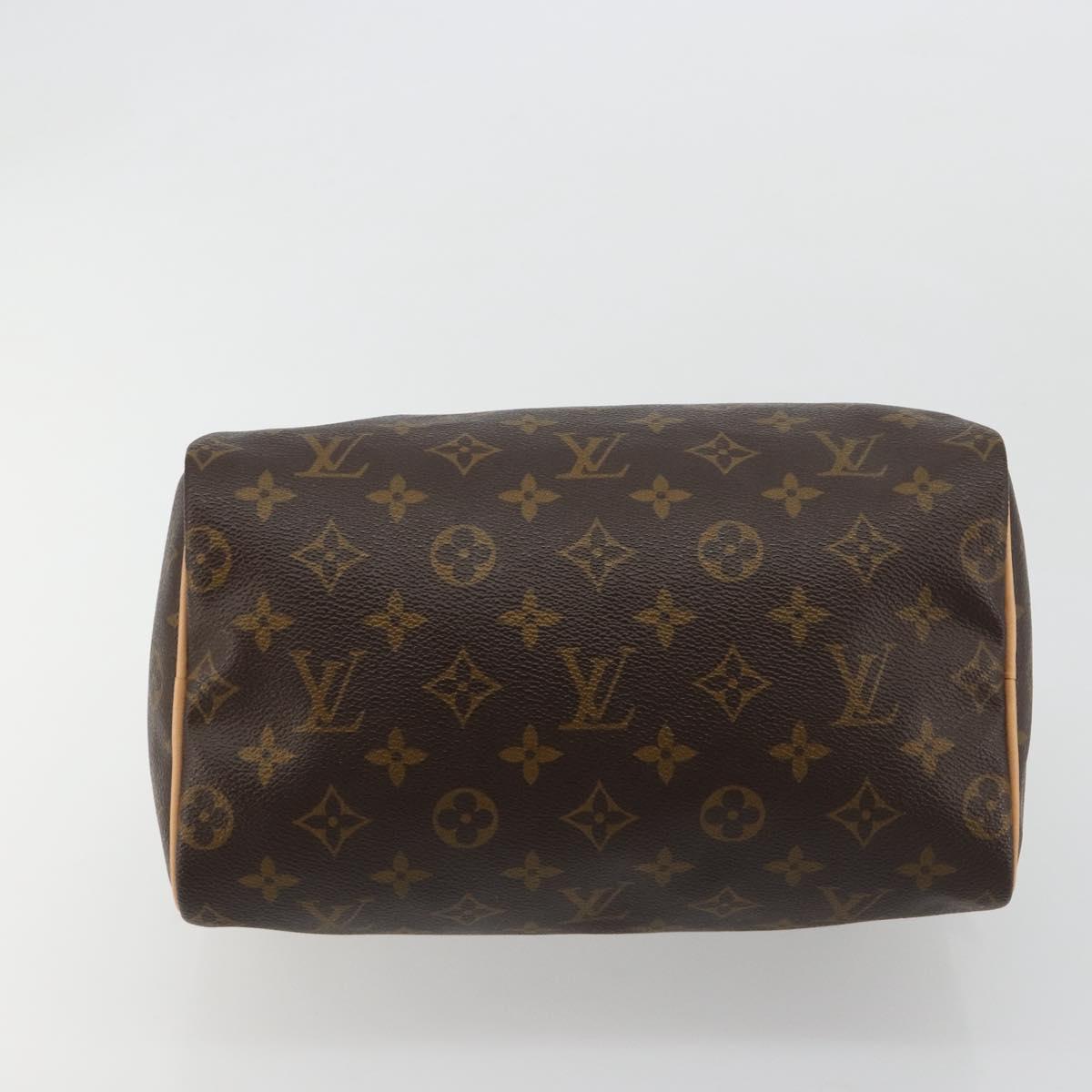 LOUIS VUITTON Monogram Speedy 25 Hand Bag M41528 LV Auth 181842SAV