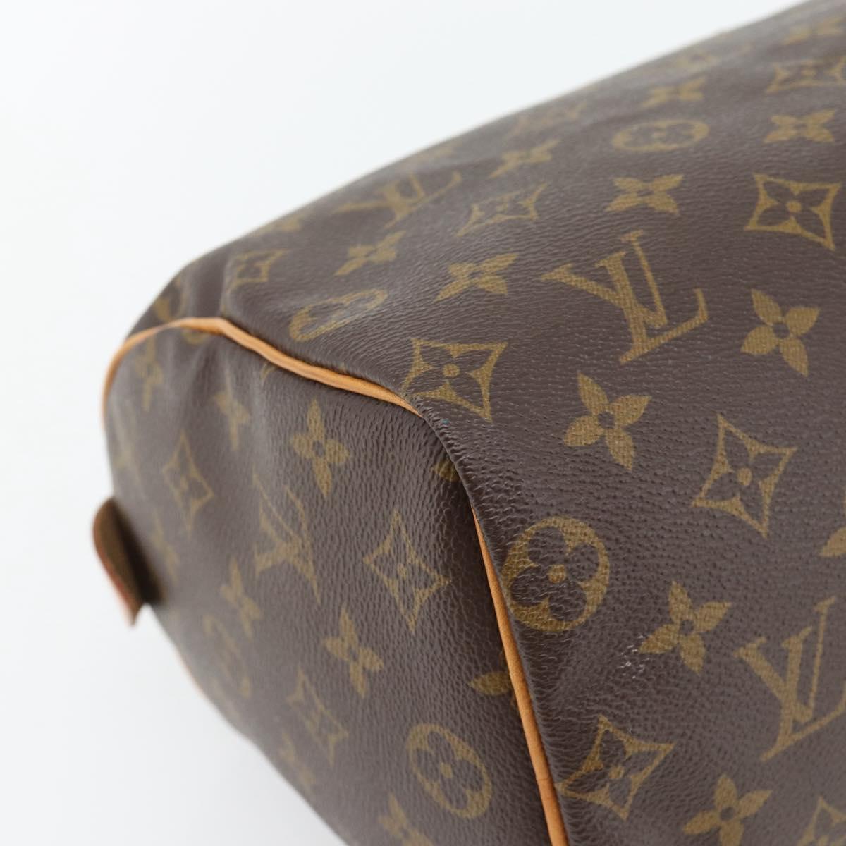 LOUIS VUITTON Monogram Speedy 25 Hand Bag M41528 LV Auth 181845SAV