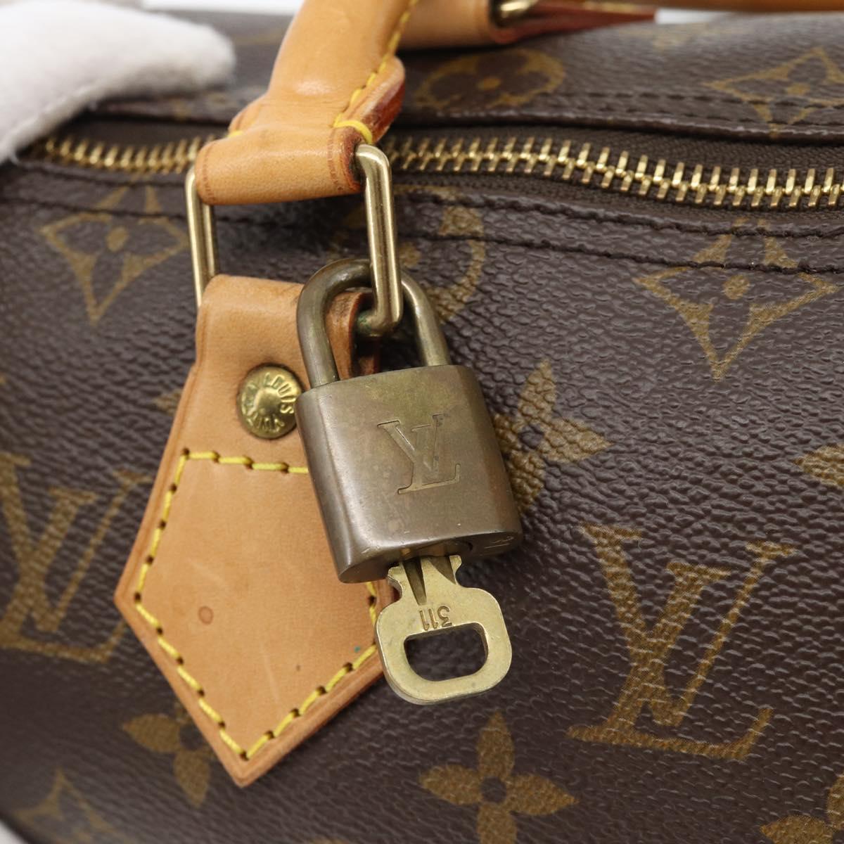 LOUIS VUITTON Monogram Speedy 25 Hand Bag M41528 LV Auth 181845SAV