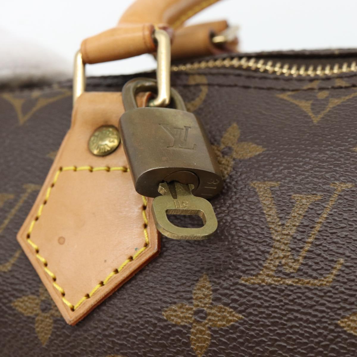 LOUIS VUITTON Monogram Speedy 25 Hand Bag M41528 LV Auth 181845SAV