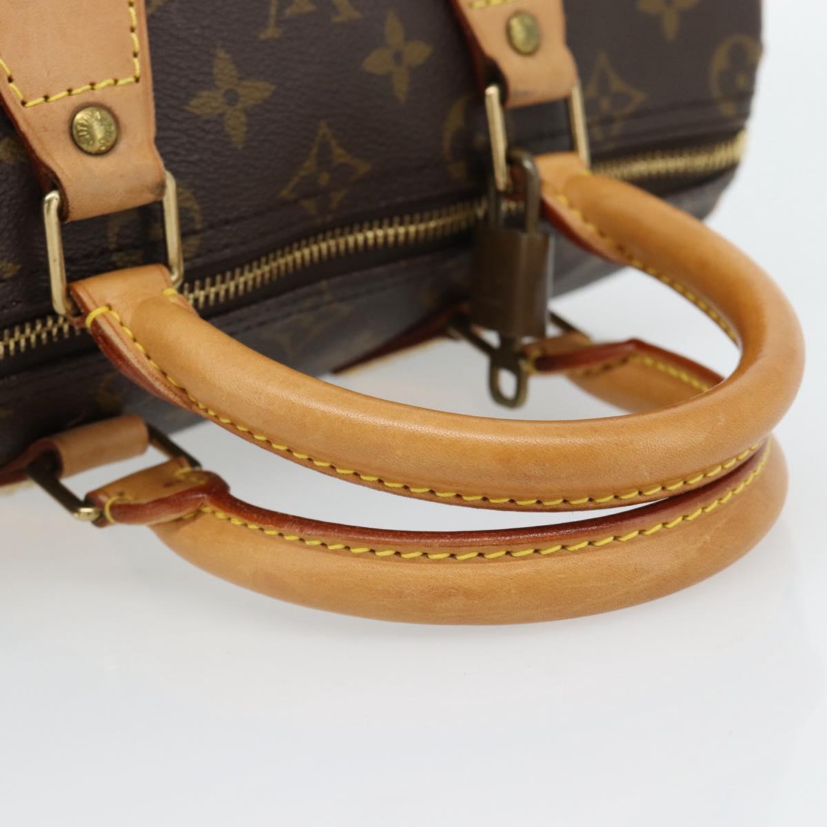LOUIS VUITTON Monogram Speedy 25 Hand Bag M41528 LV Auth 181845SAV