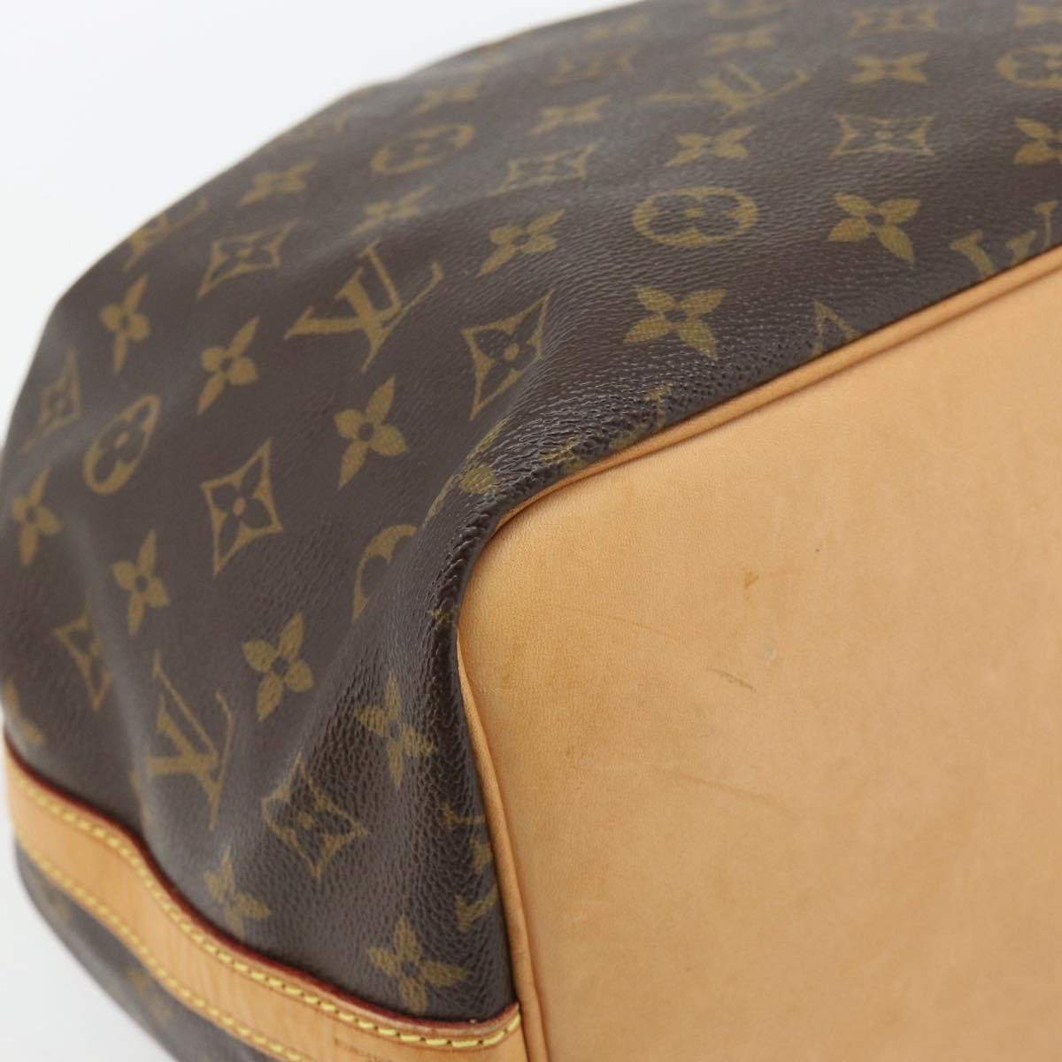 LOUIS VUITTON Monogram Petit Noe Shoulder Bag M42226 LV Auth 181855SAV