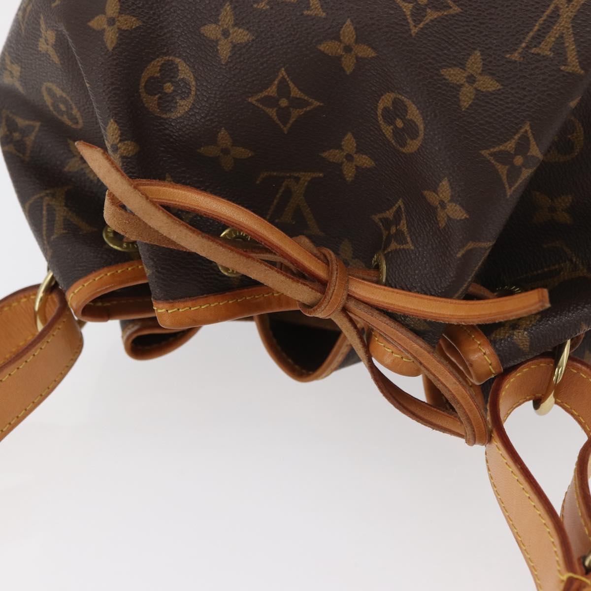 LOUIS VUITTON Monogram Petit Noe Shoulder Bag M42226 LV Auth 181858SAV