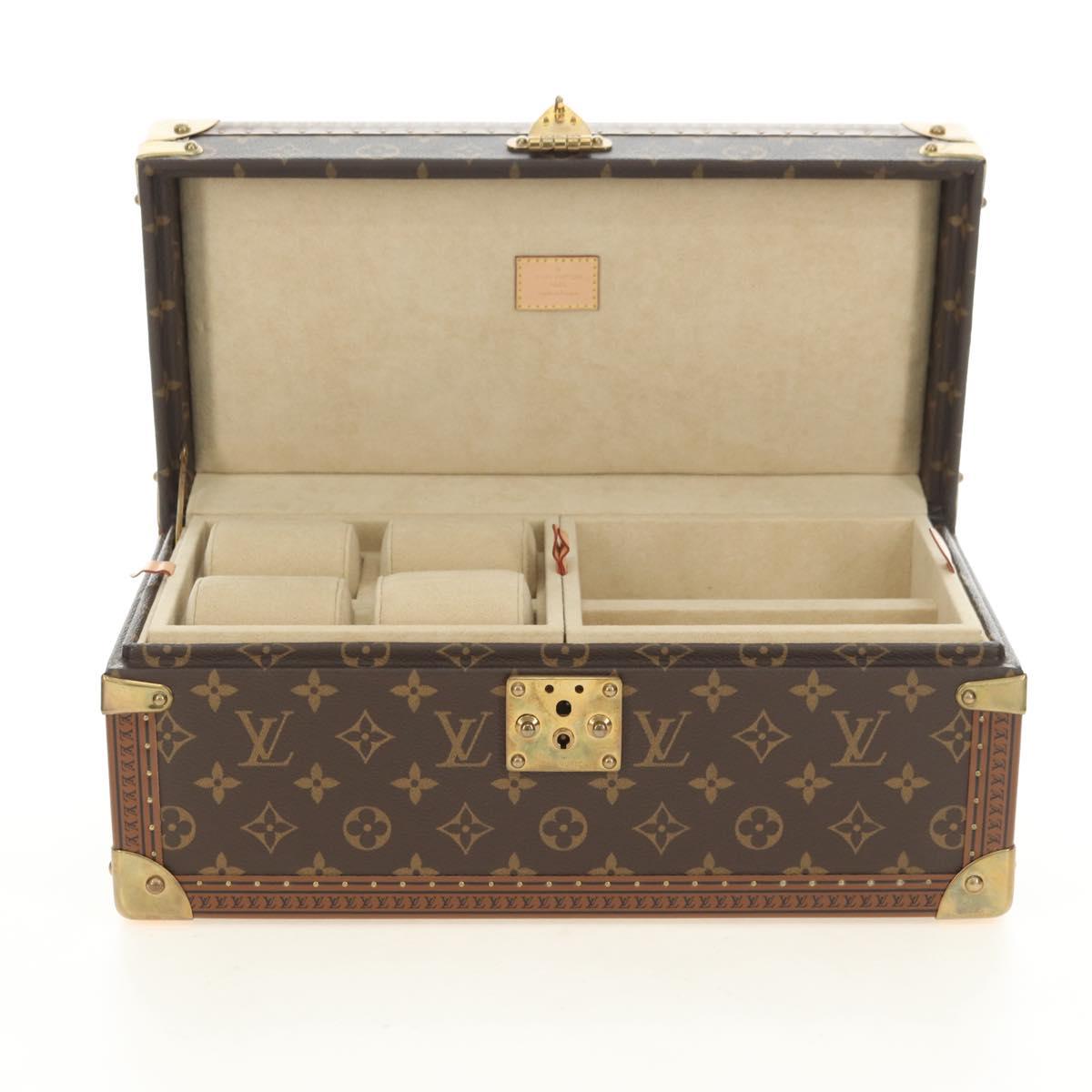 LOUIS VUITTON Monogram Coffret Accessoires Jewelry Box M20209 LV Auth 181867SV