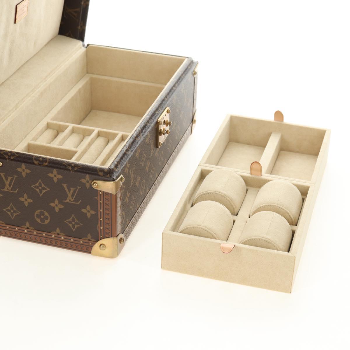 LOUIS VUITTON Monogram Coffret Accessoires Jewelry Box M20209 LV Auth 181867SV
