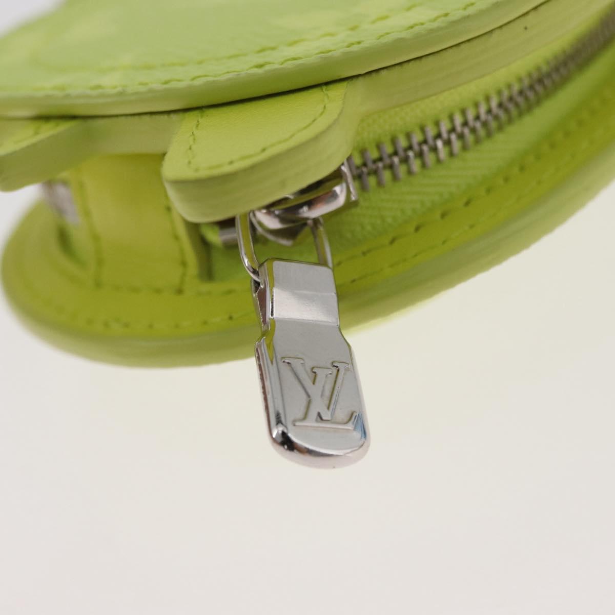 LOUIS VUITTON LV Turtle Bag Charm Leather Yellow M02526 LV Auth 181882SM