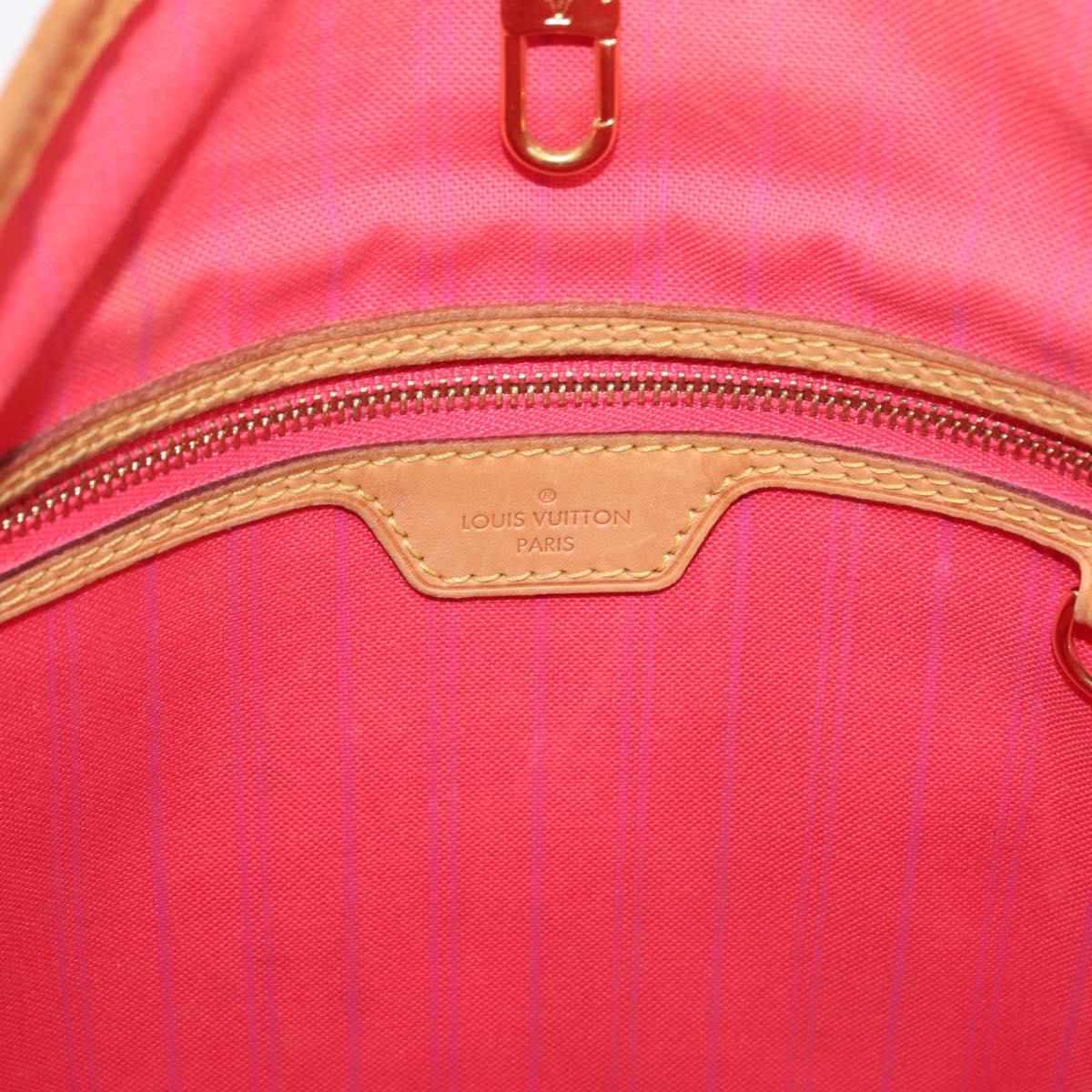 LOUIS VUITTON Damier Azur Delightful MM Shoulder Bag N41448 LV Auth 181916A