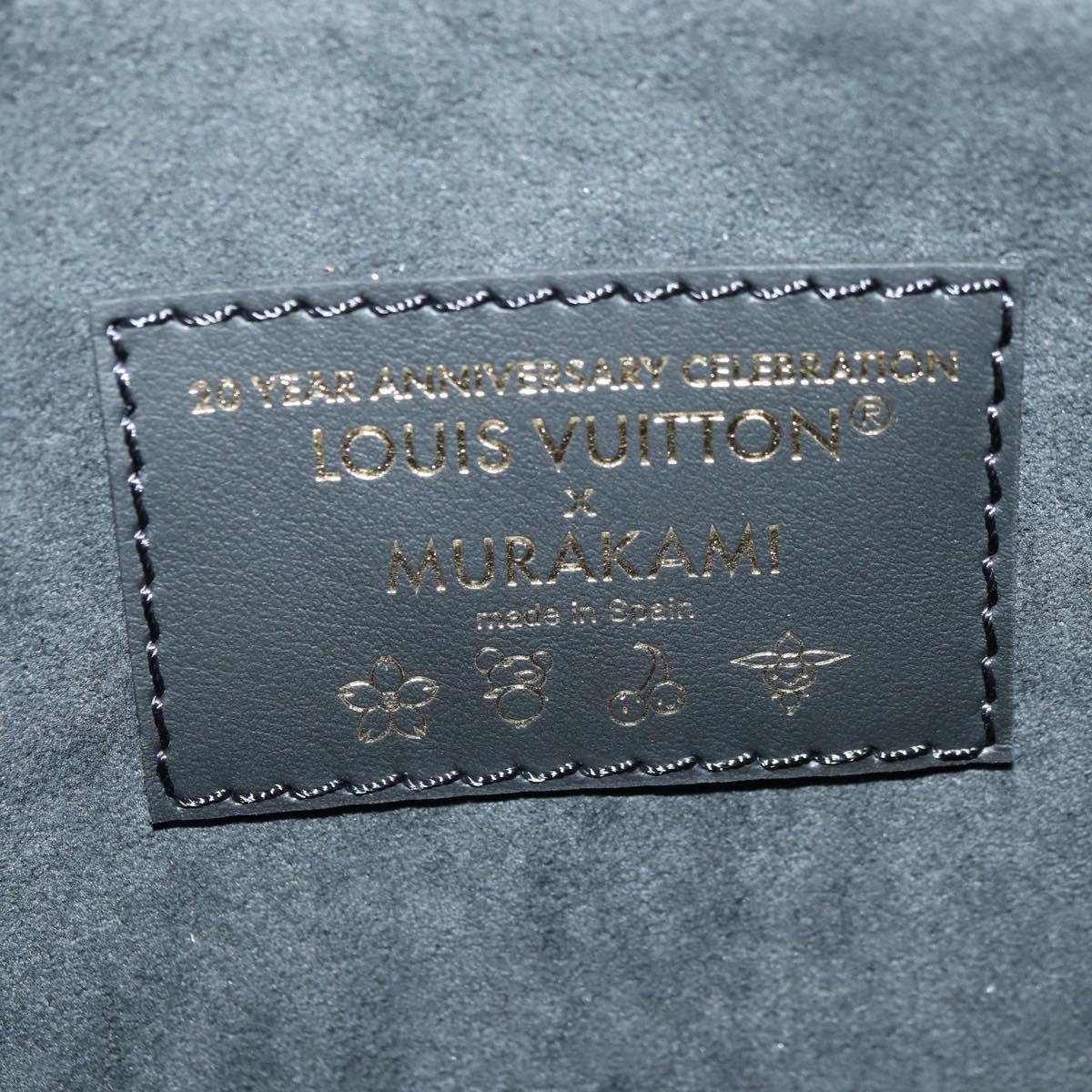 LOUIS VUITTON Empreinte Neverfull MM Tote Bag Black M13675 LV Auth 181918SAM