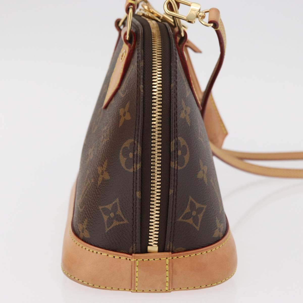 LOUIS VUITTON Monogram Alma BB Hand Bag 2way M53152 LV Auth 181944V