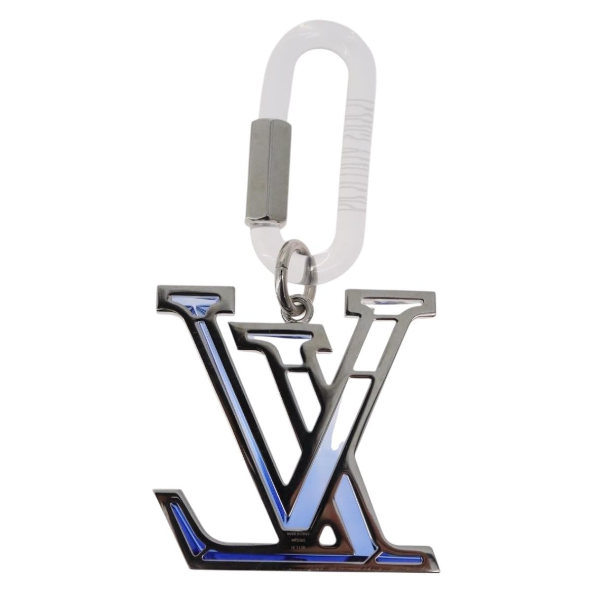LOUIS VUITTON Bijoux Sac LV Prism Charm plastic Blue MP2365 LV Auth 181951M