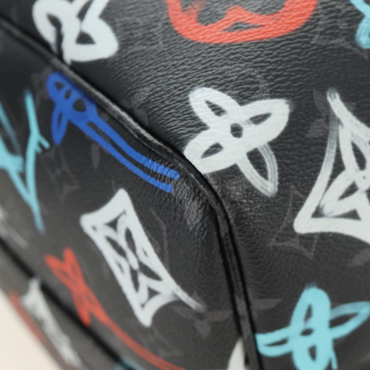 LOUIS VUITTON Eclipse Graffiti Keepall Bandouliere 50 Bag M21384 Auth 181959SM