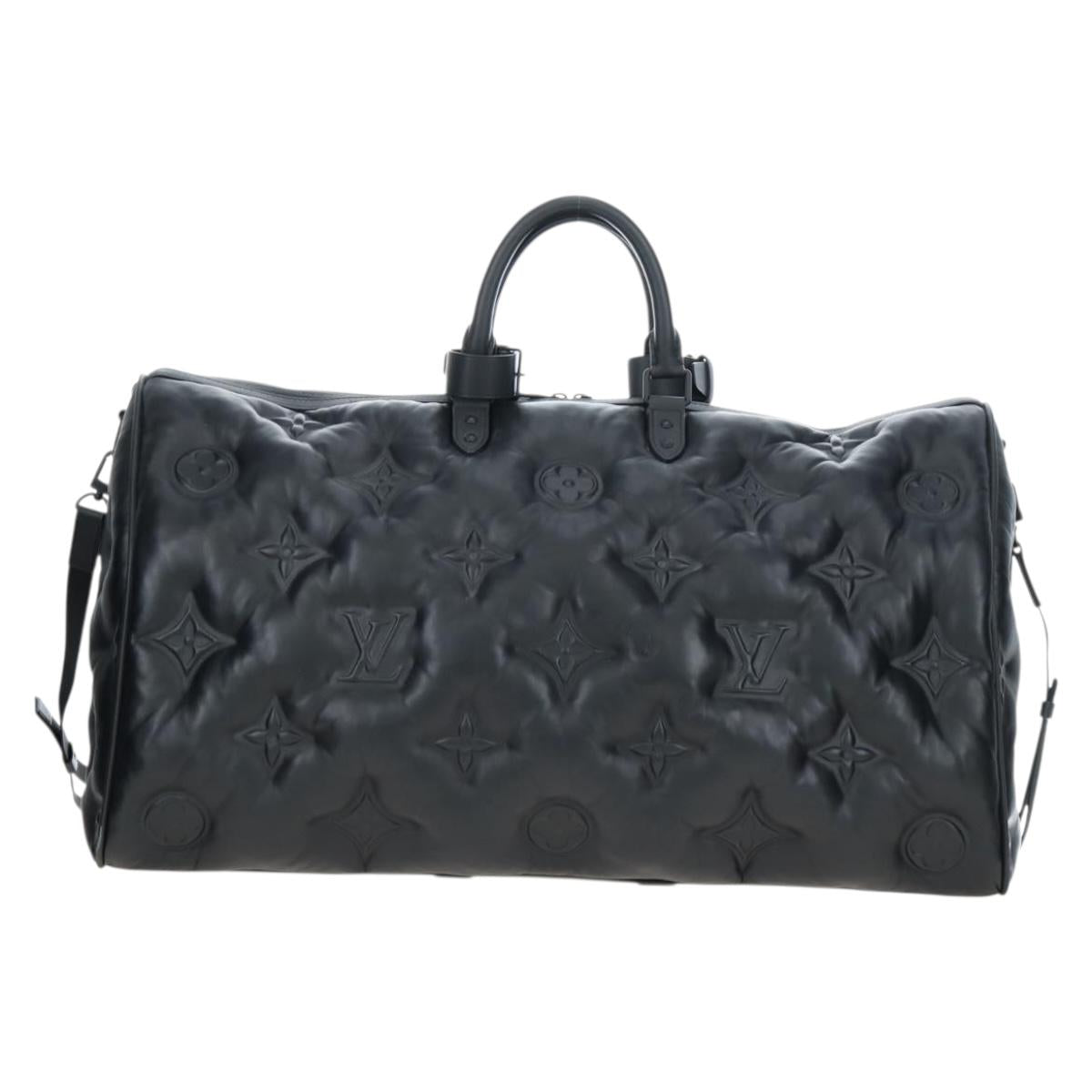 LOUIS VUITTON Monogram Keepall Bandouliere 60 Boston Bag M41412 LV Auth 181960SM