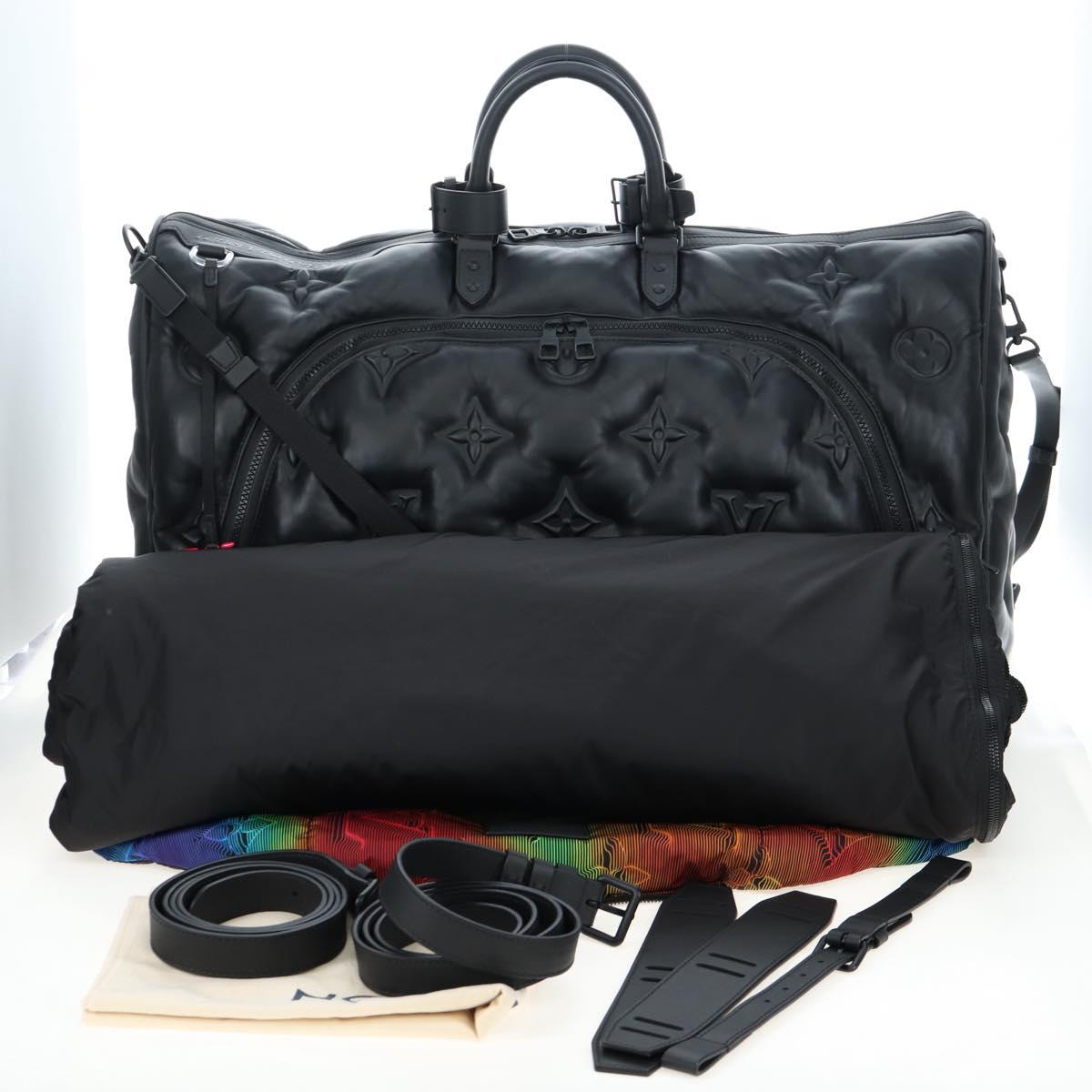 LOUIS VUITTON Monogram Keepall Bandouliere 60 Boston Bag M41412 LV Auth 181960SM