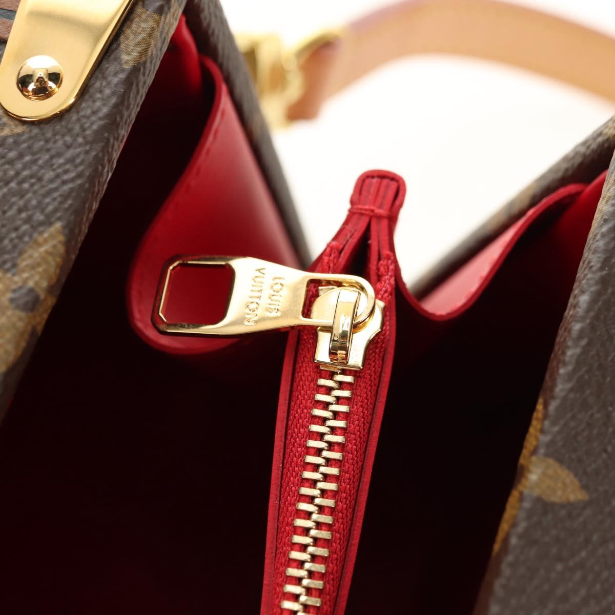 LOUIS VUITTON Monogram Petite Vallees Hand Bag M20468 LV Auth 181962SAM