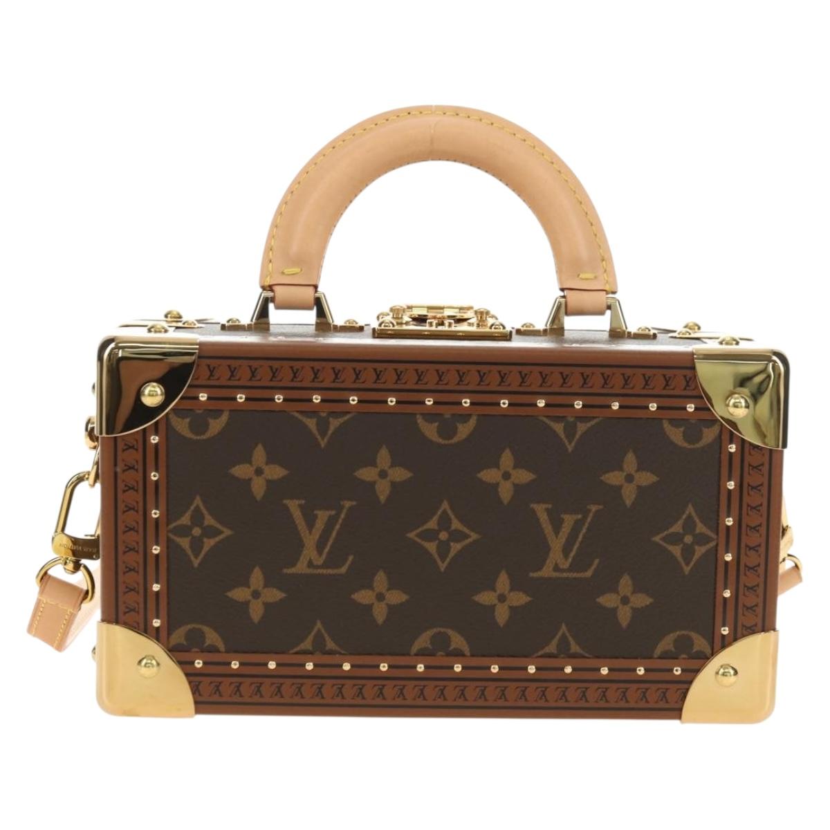 LOUIS VUITTON Monogram Petite Vallees Hand Bag M20468 LV Auth 181962SAM