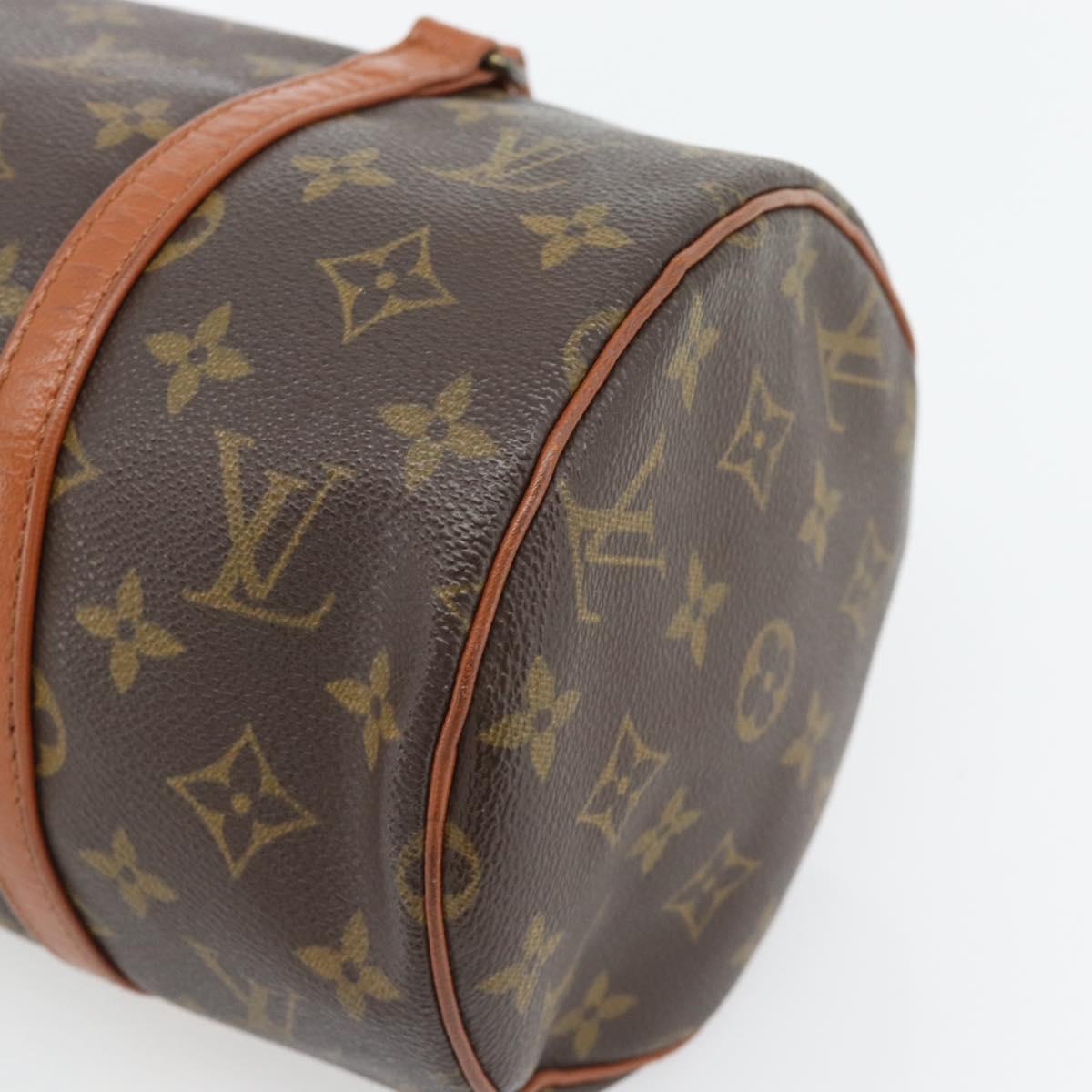 LOUIS VUITTON Monogram Papillon 30 Hand Bag M51385 LV Auth 181965A