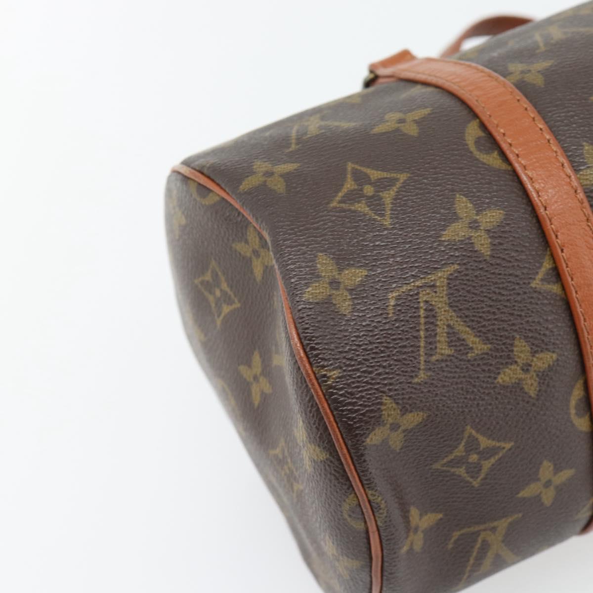 LOUIS VUITTON Monogram Papillon 30 Hand Bag M51385 LV Auth 181965A