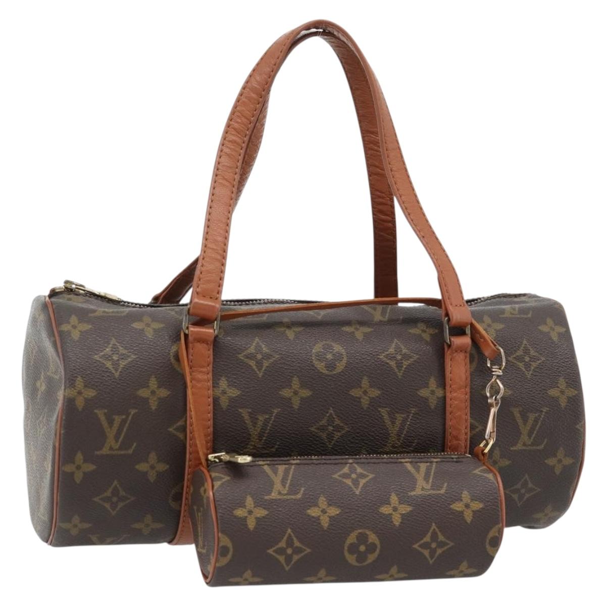 LOUIS VUITTON Monogram Papillon 30 Hand Bag M51385 LV Auth 181965A