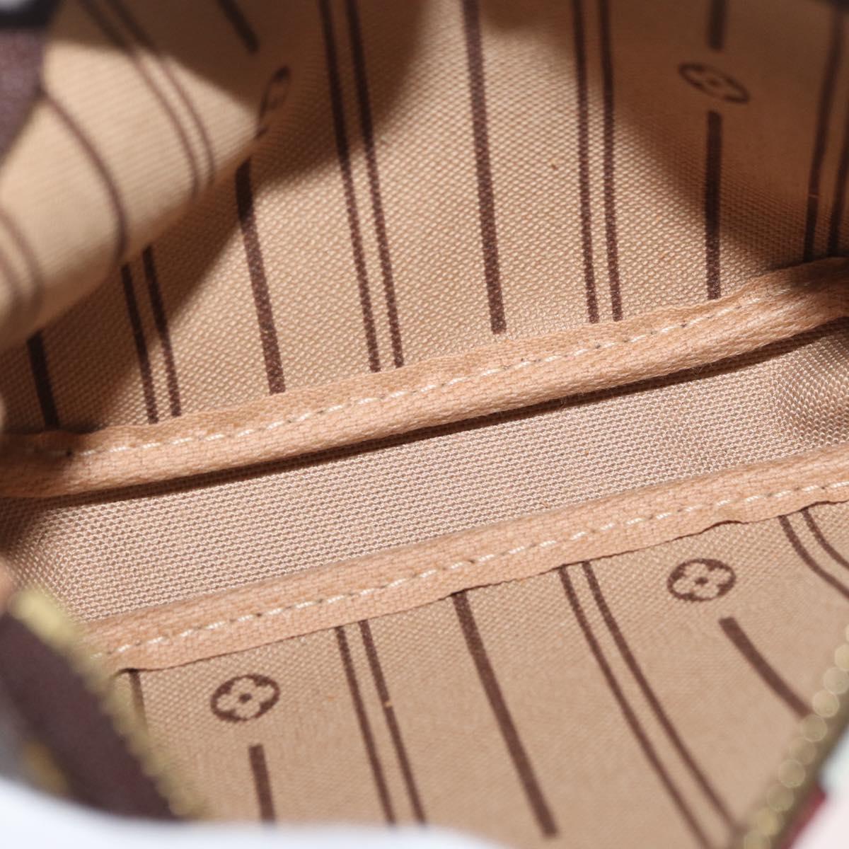 LOUIS VUITTON Monogram Patch Mini Pochette Accessoires Pouch M95804 Auth 181966V