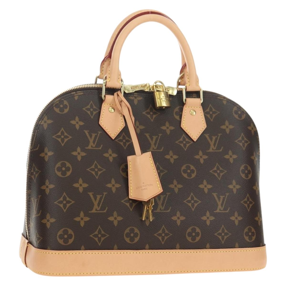 LOUIS VUITTON Monogram Alma PM Hand Bag M53151 LV Auth 181989SAM
