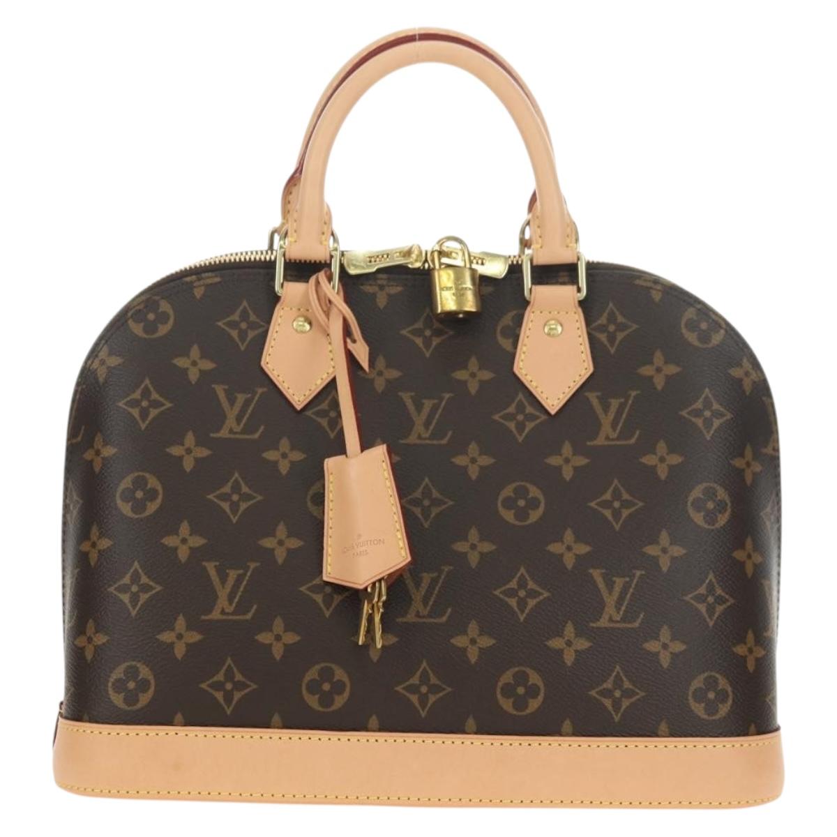 LOUIS VUITTON Monogram Alma PM Hand Bag M53151 LV Auth 181989SAM