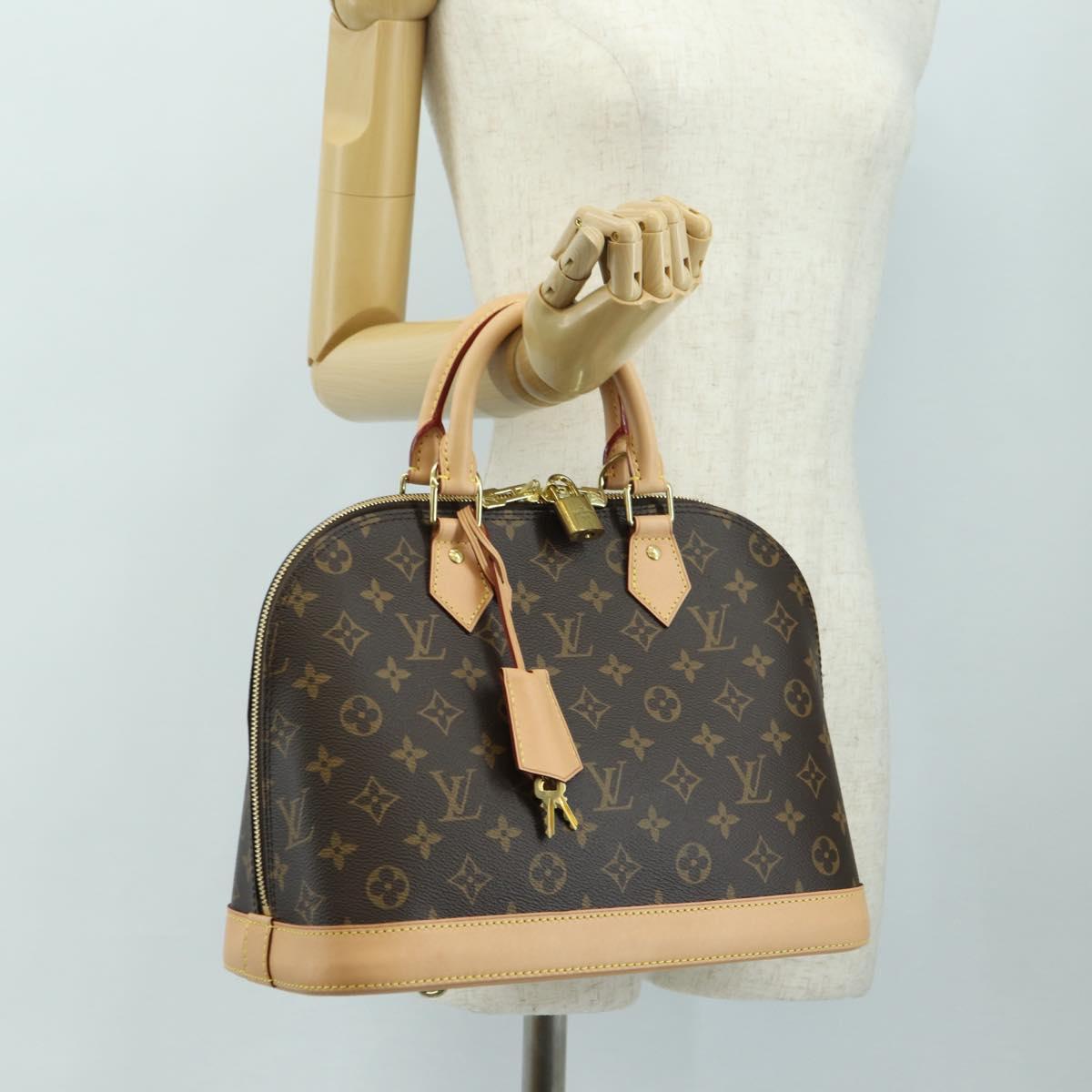 LOUIS VUITTON Monogram Alma PM Hand Bag M53151 LV Auth 181989SAM