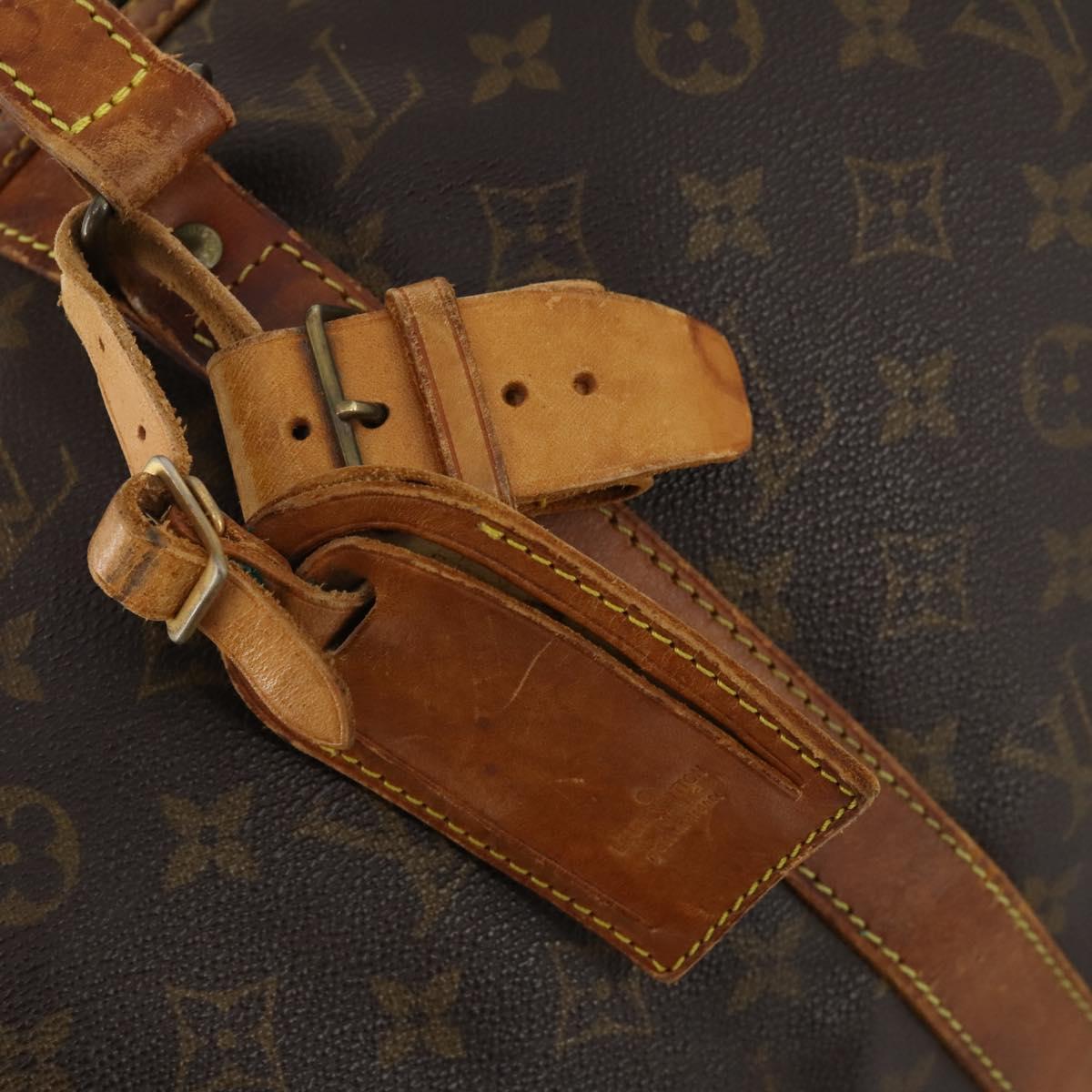 LOUIS VUITTON Monogram Sac Souple 45 Boston Bag M41624 LV Auth 181990