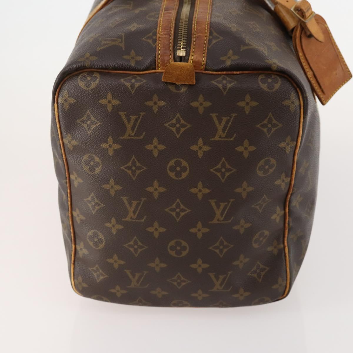 LOUIS VUITTON Monogram Sac Souple 45 Boston Bag M41624 LV Auth 181990