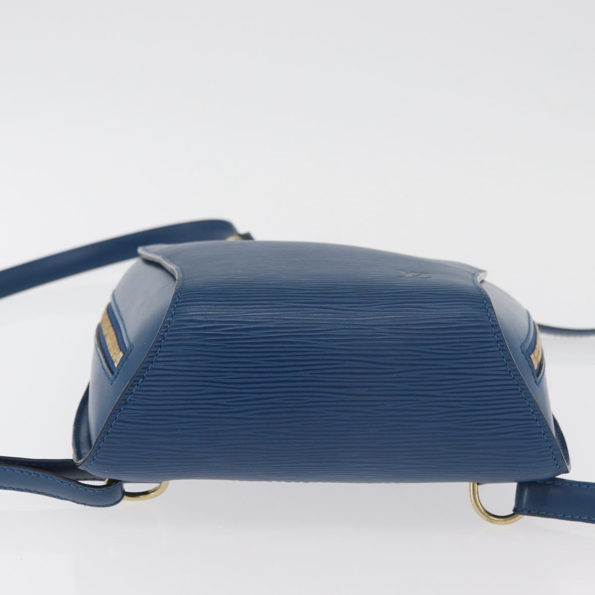 LOUIS VUITTON Epi Mabillon Backpack Blue M52235 LV Auth 181994