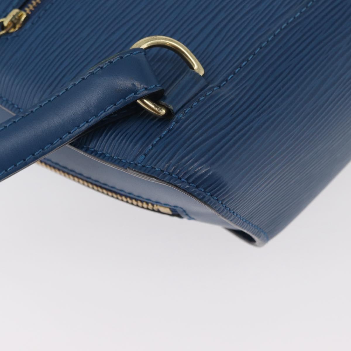 LOUIS VUITTON Epi Mabillon Backpack Blue M52235 LV Auth 181994