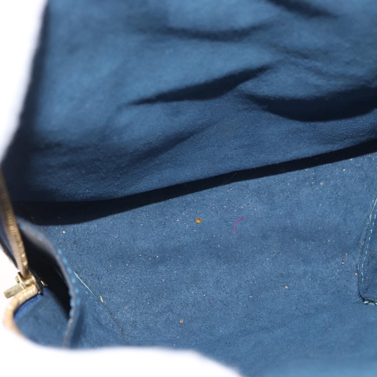 LOUIS VUITTON Epi Mabillon Backpack Blue M52235 LV Auth 181994