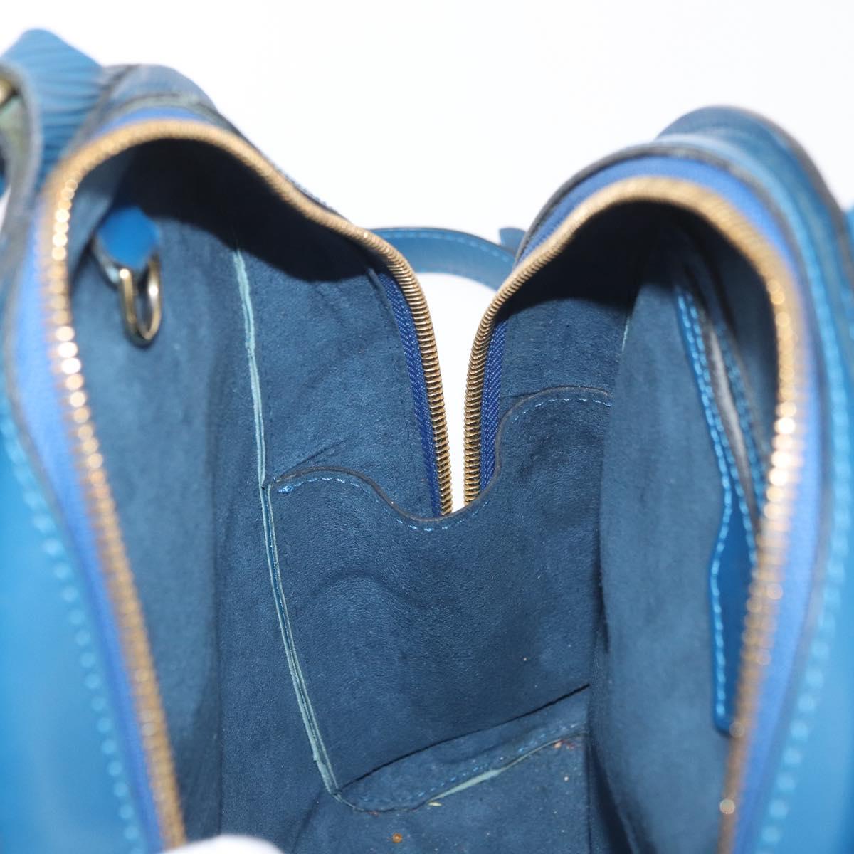 LOUIS VUITTON Epi Mabillon Backpack Blue M52235 LV Auth 181994