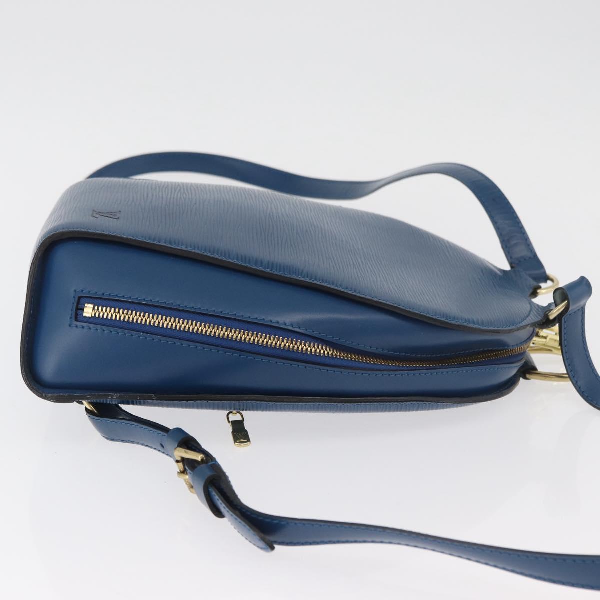 LOUIS VUITTON Epi Mabillon Backpack Blue M52235 LV Auth 181994