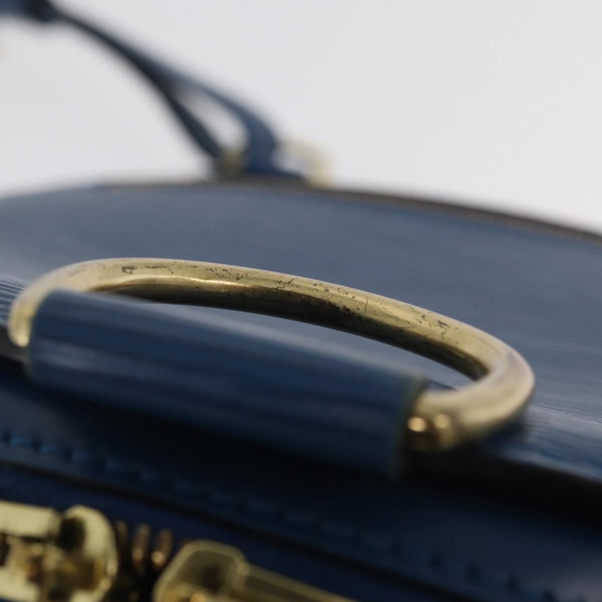 LOUIS VUITTON Epi Mabillon Backpack Blue M52235 LV Auth 181994