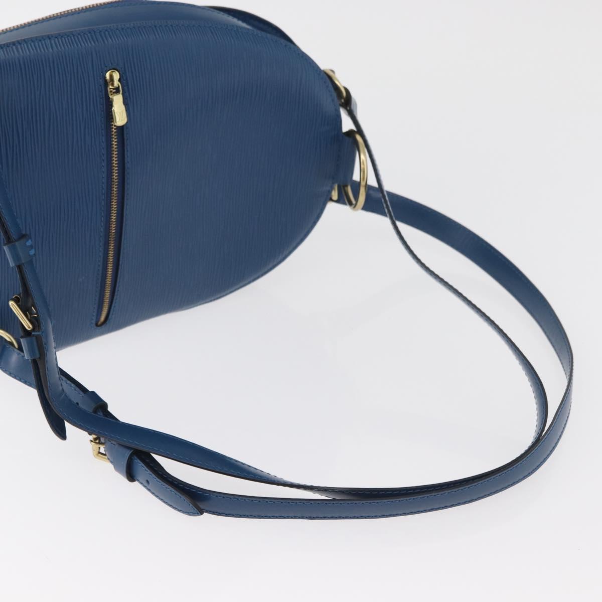 LOUIS VUITTON Epi Mabillon Backpack Blue M52235 LV Auth 181994