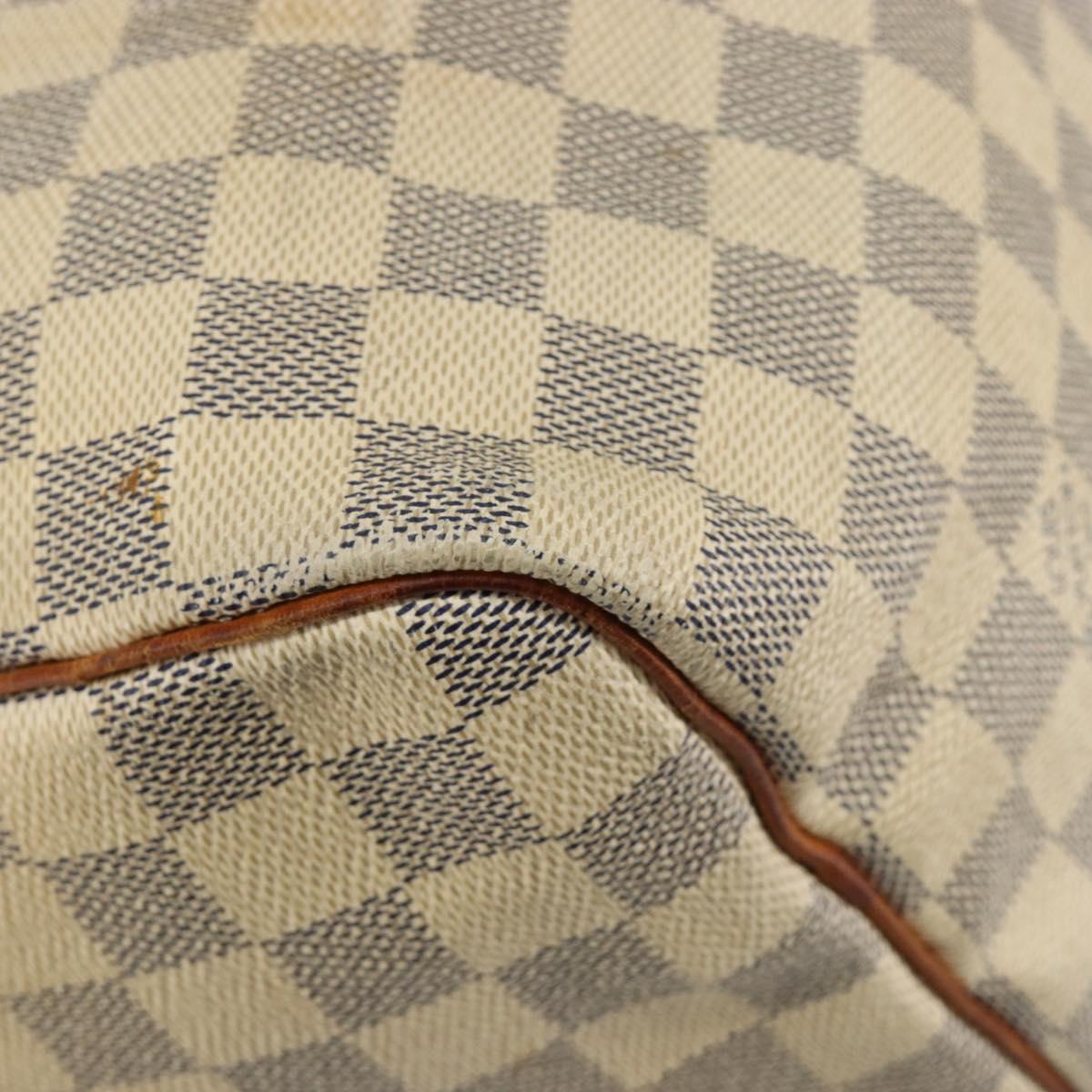 LOUIS VUITTON Damier Azur Speedy 25 Hand Bag N41534 LV Auth 182004