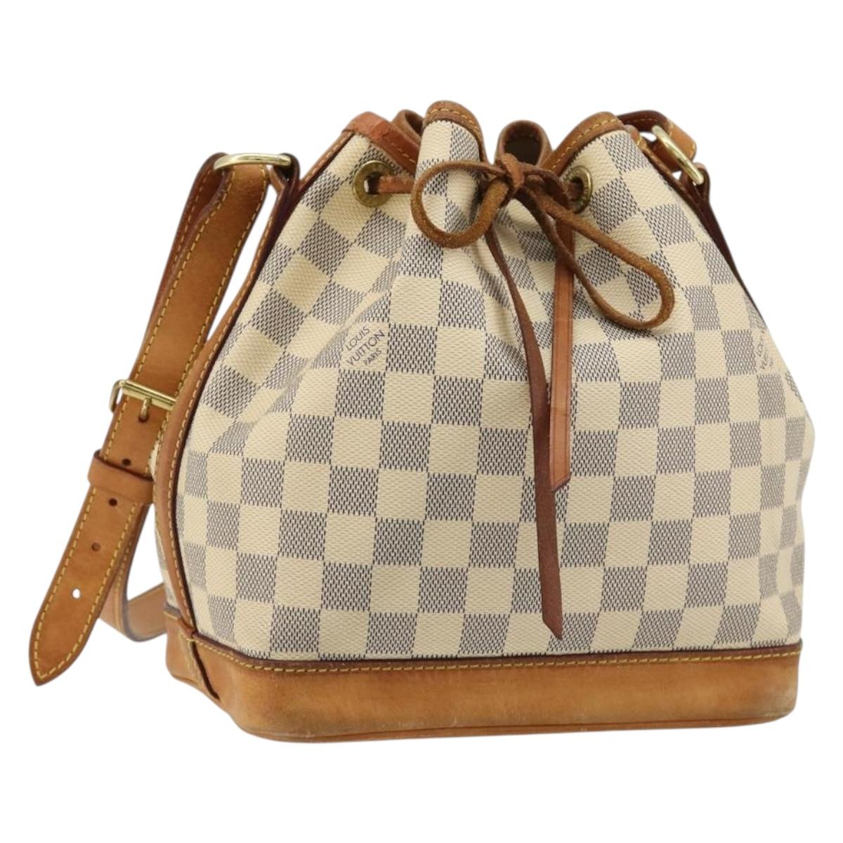 LOUIS VUITTON Damier Azur Noe BB Shoulder Bag N41220 LV Auth 182005