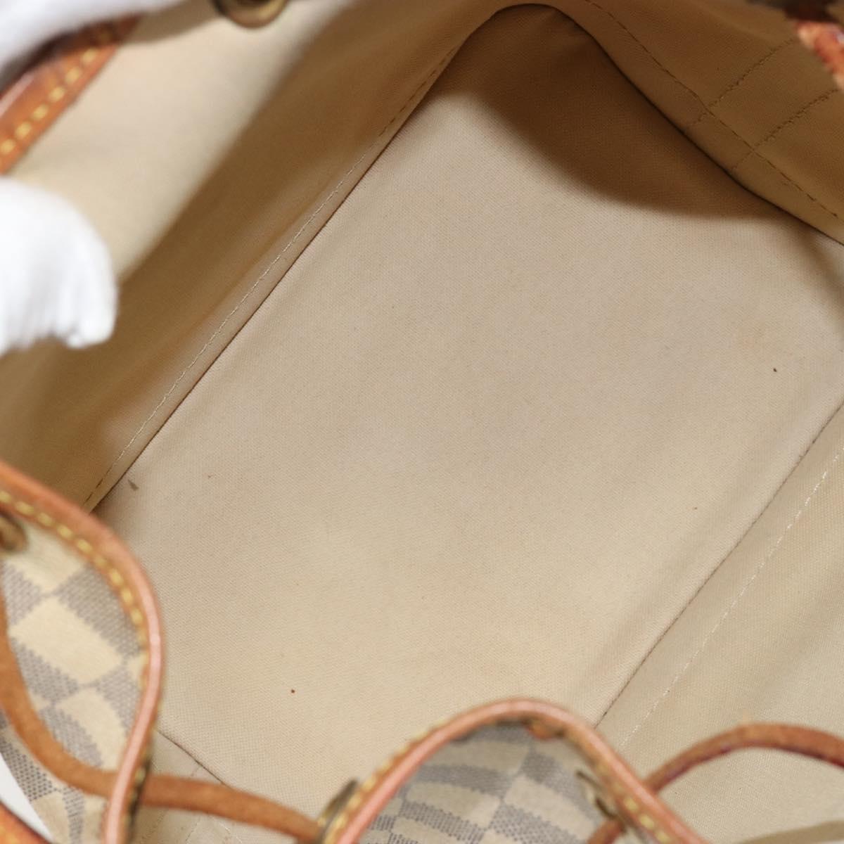 LOUIS VUITTON Damier Azur Noe BB Shoulder Bag N41220 LV Auth 182005