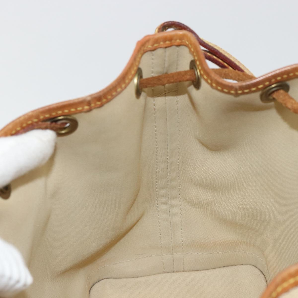 LOUIS VUITTON Damier Azur Noe BB Shoulder Bag N41220 LV Auth 182005