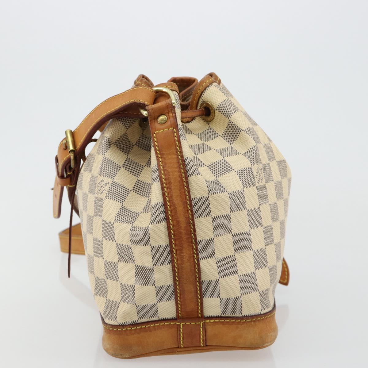 LOUIS VUITTON Damier Azur Noe BB Shoulder Bag N41220 LV Auth 182005
