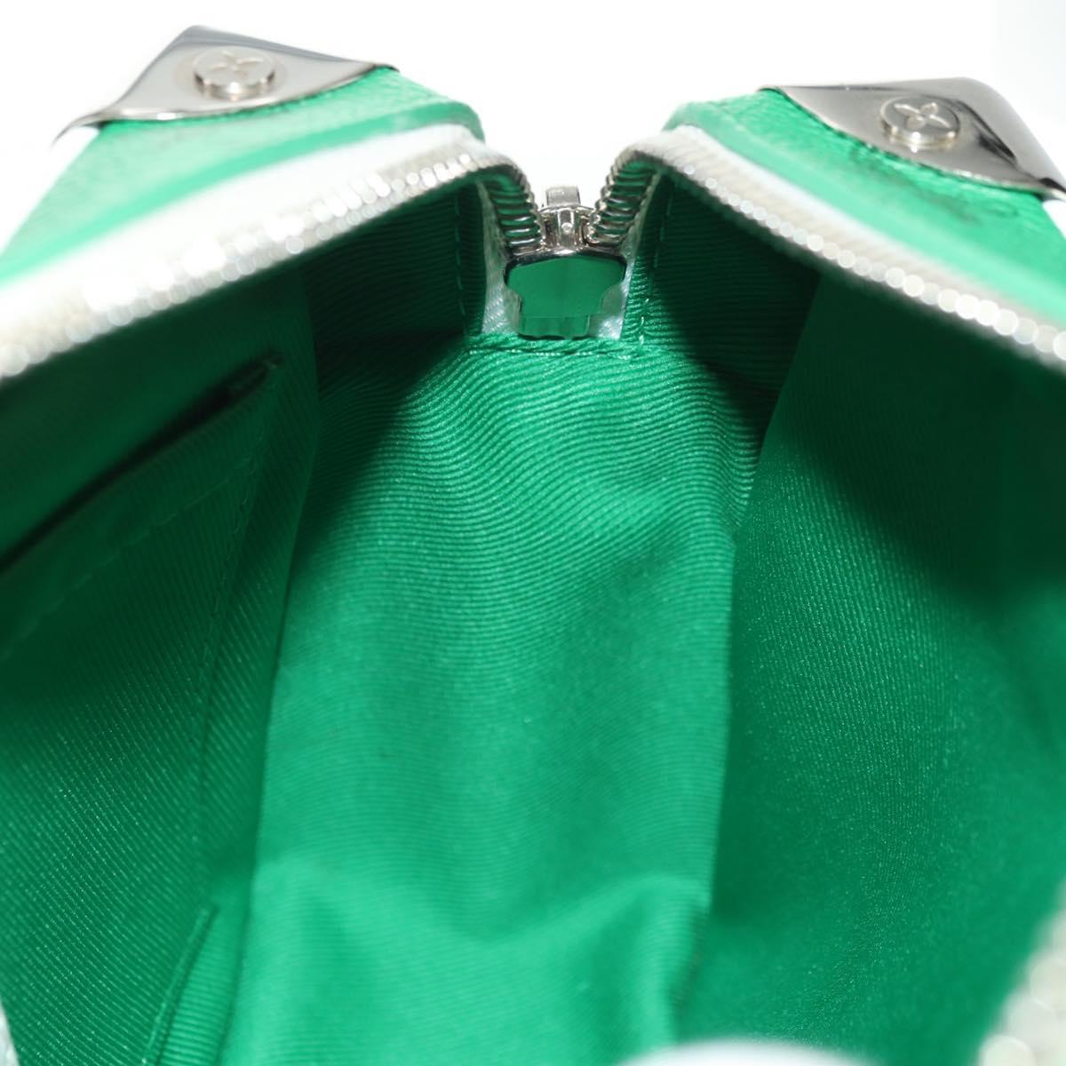 LOUIS VUITTON Monogram Everyday Mini Soft Trunk Bag Green M80816 Auth 182008SAM