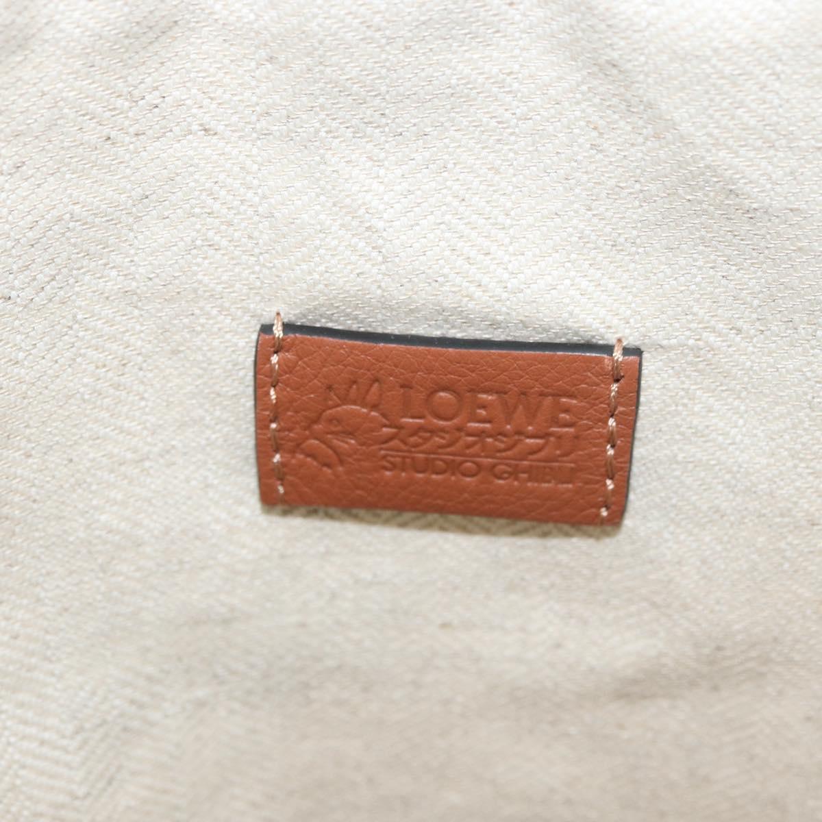 LOEWE Studio Ghibli Collaboration Purse Pouch Nylon Blue Auth 182024SM