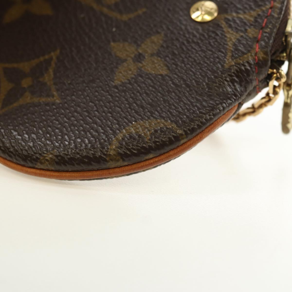 LOUIS VUITTON Monogram Cherry Porte Monnaie Ron Coin Purse M95043 Auth 182052V