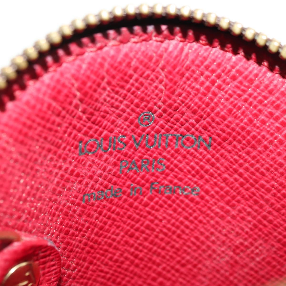 LOUIS VUITTON Monogram Cherry Porte Monnaie Ron Coin Purse M95043 Auth 182052V