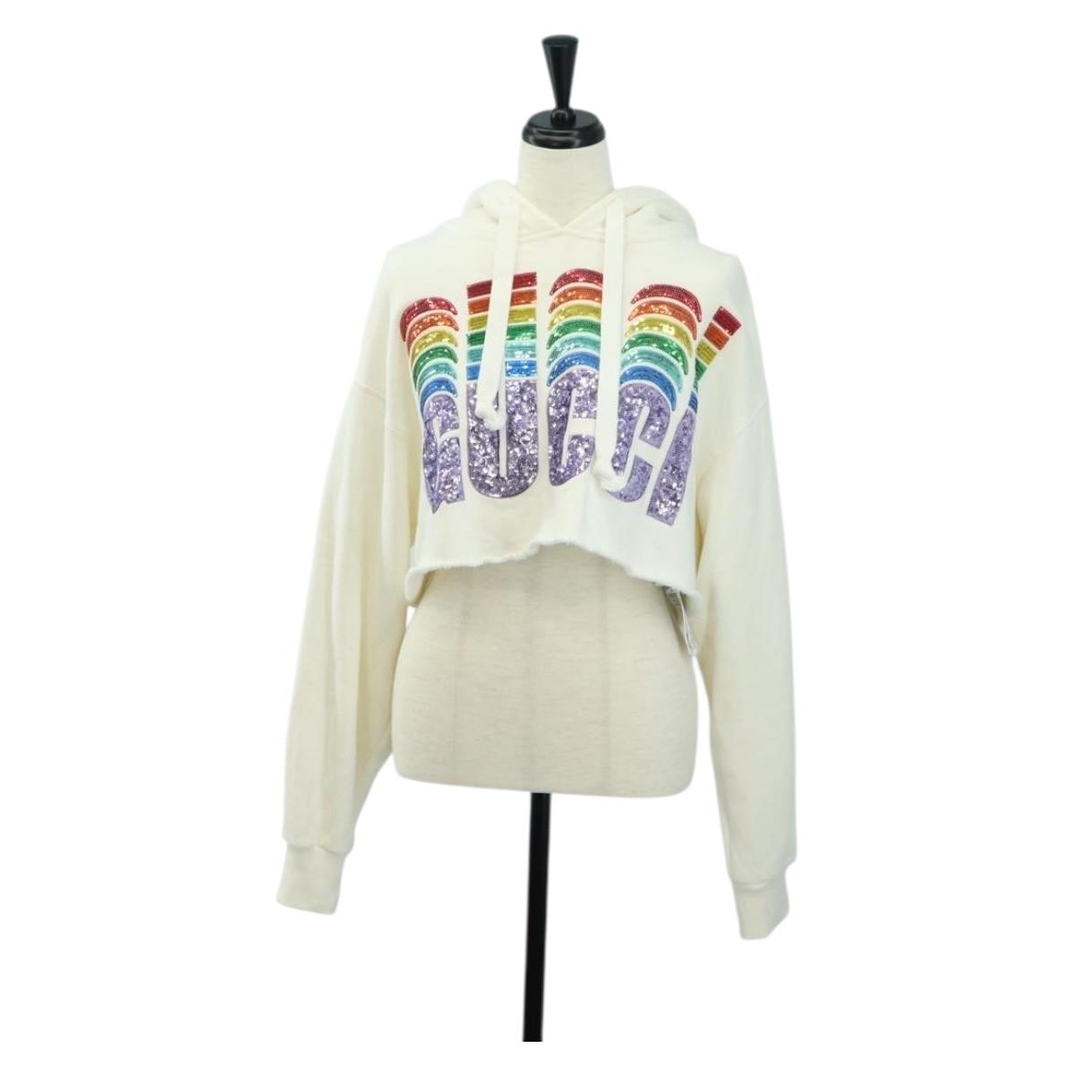GUCCI Parker Cotton XXS White Auth 182060M