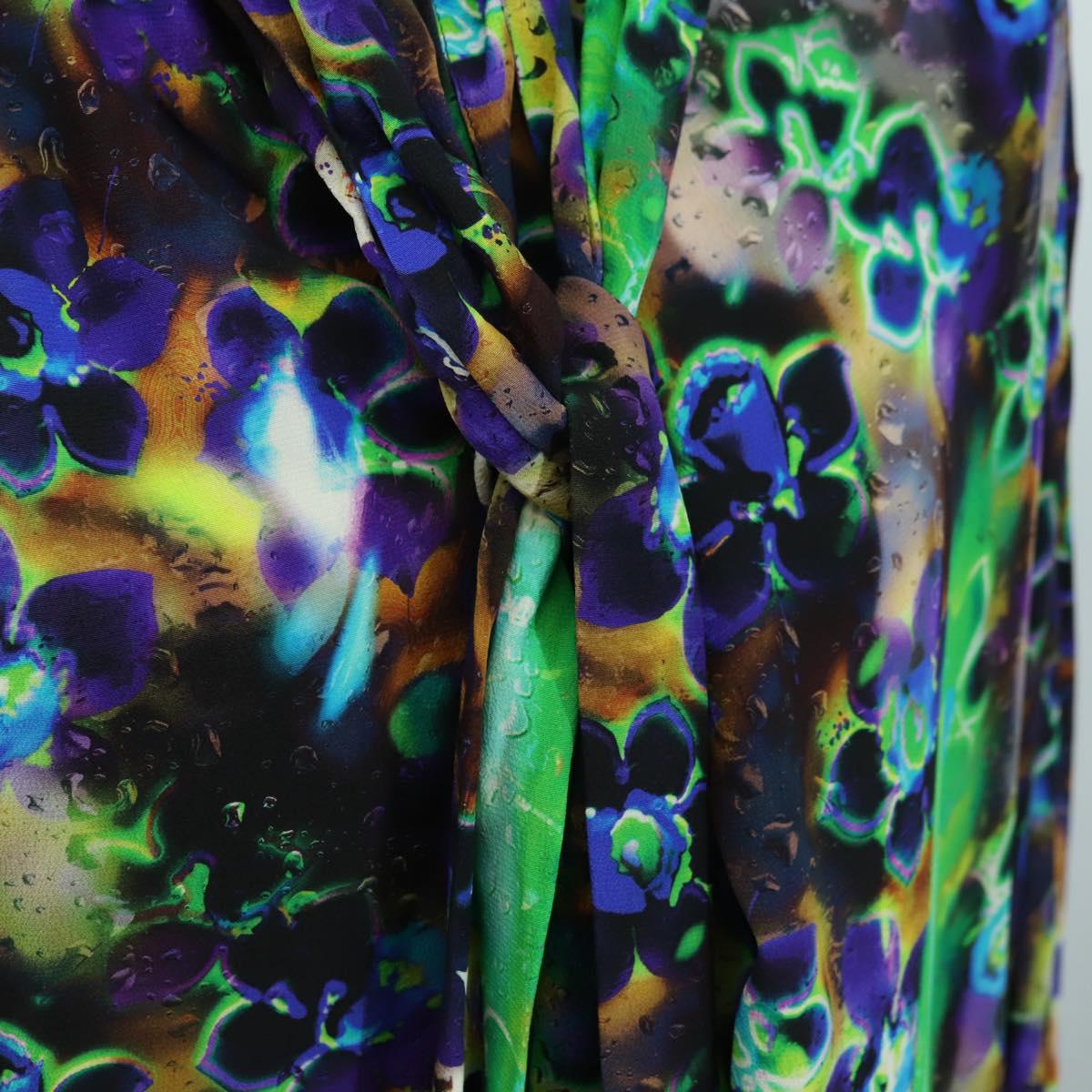 PRADA Blouse Silk Green Auth 182061M